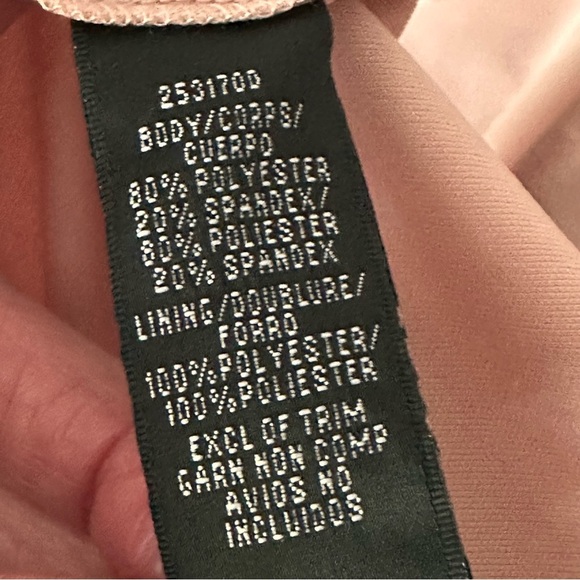 David’s Bridal Y2K Pink & Brown Beaded Mesh Empire Waist Dress Fairycore Sz 12 - Picture 16 of 16